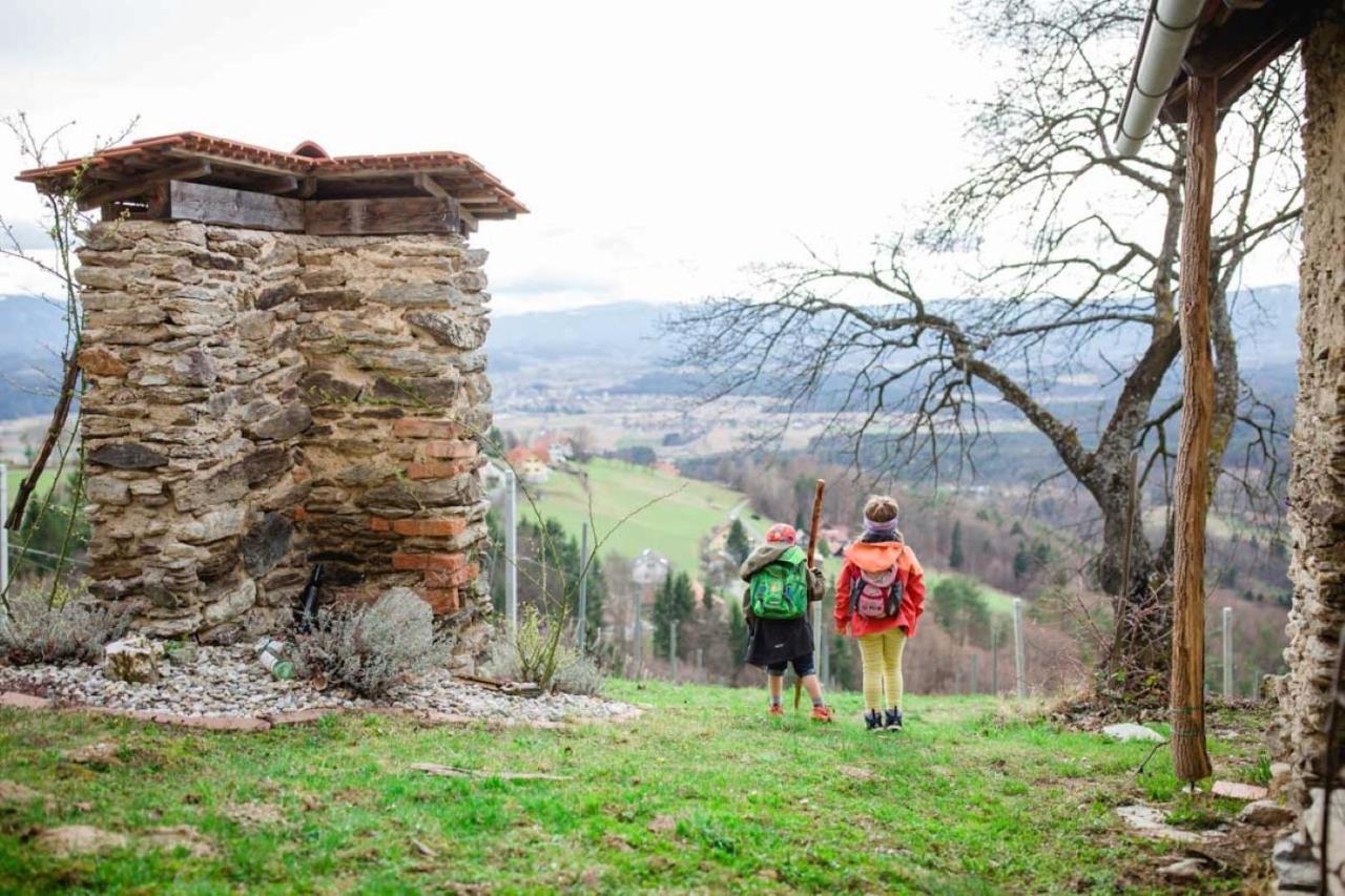 Ferienwohnung Stiegelbauer Fichte Sausal Esterno foto