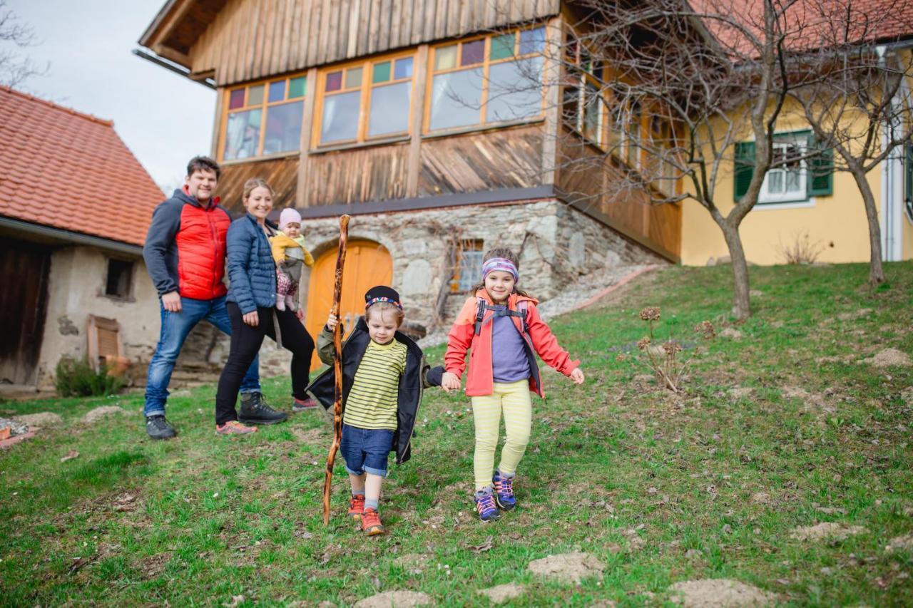 Ferienwohnung Stiegelbauer Fichte Sausal Esterno foto